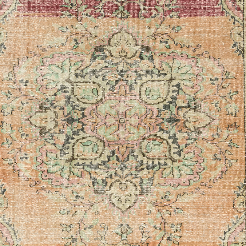 Vintage Turkish Hand-Knotted Rug - 6' 8" x 10' 2" (80" x 122") - K0083616