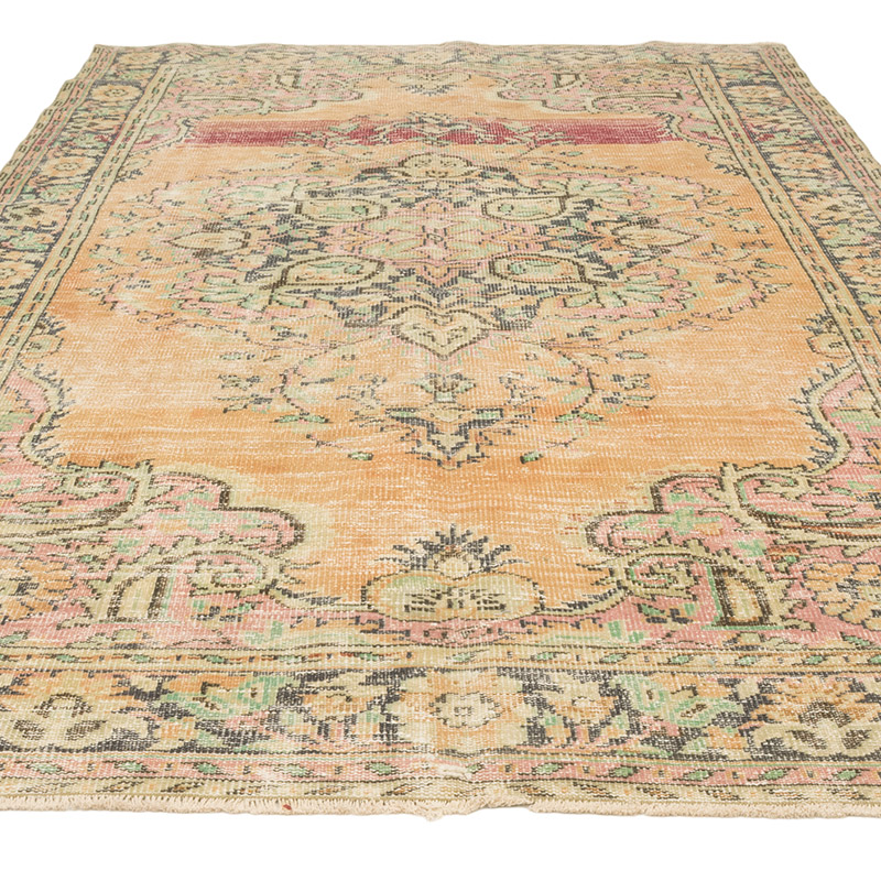 Vintage Turkish Hand-Knotted Rug - 6' 8" x 10' 2" (80" x 122") - K0083616