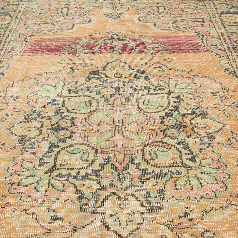 Vintage Turkish Hand-Knotted Rug - 6' 8" x 10' 2" (80" x 122") - K0083616