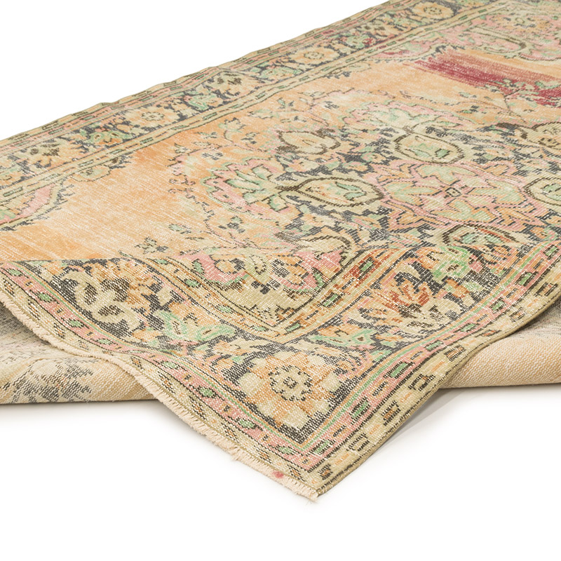 Vintage Turkish Hand-Knotted Rug - 6' 8" x 10' 2" (80" x 122") - K0083616