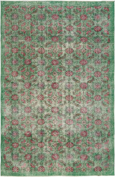 Alfombra Vintage Turca Anudada a Mano - 190 cm x 292 cm