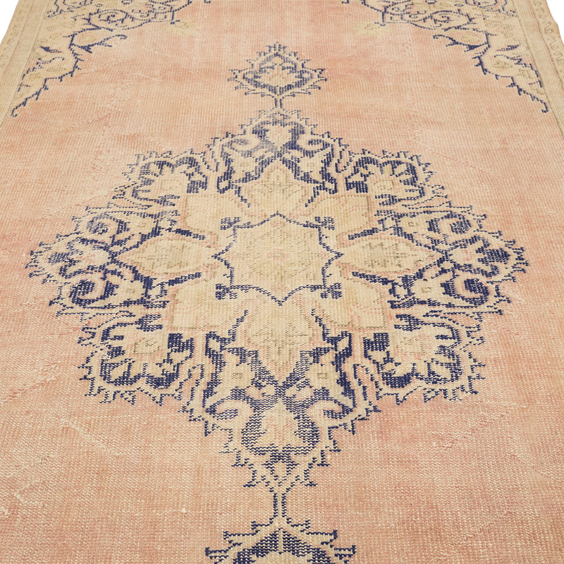 Alfombra Vintage Turca Anudada a Mano - 170 cm x 279 cm - K0083622