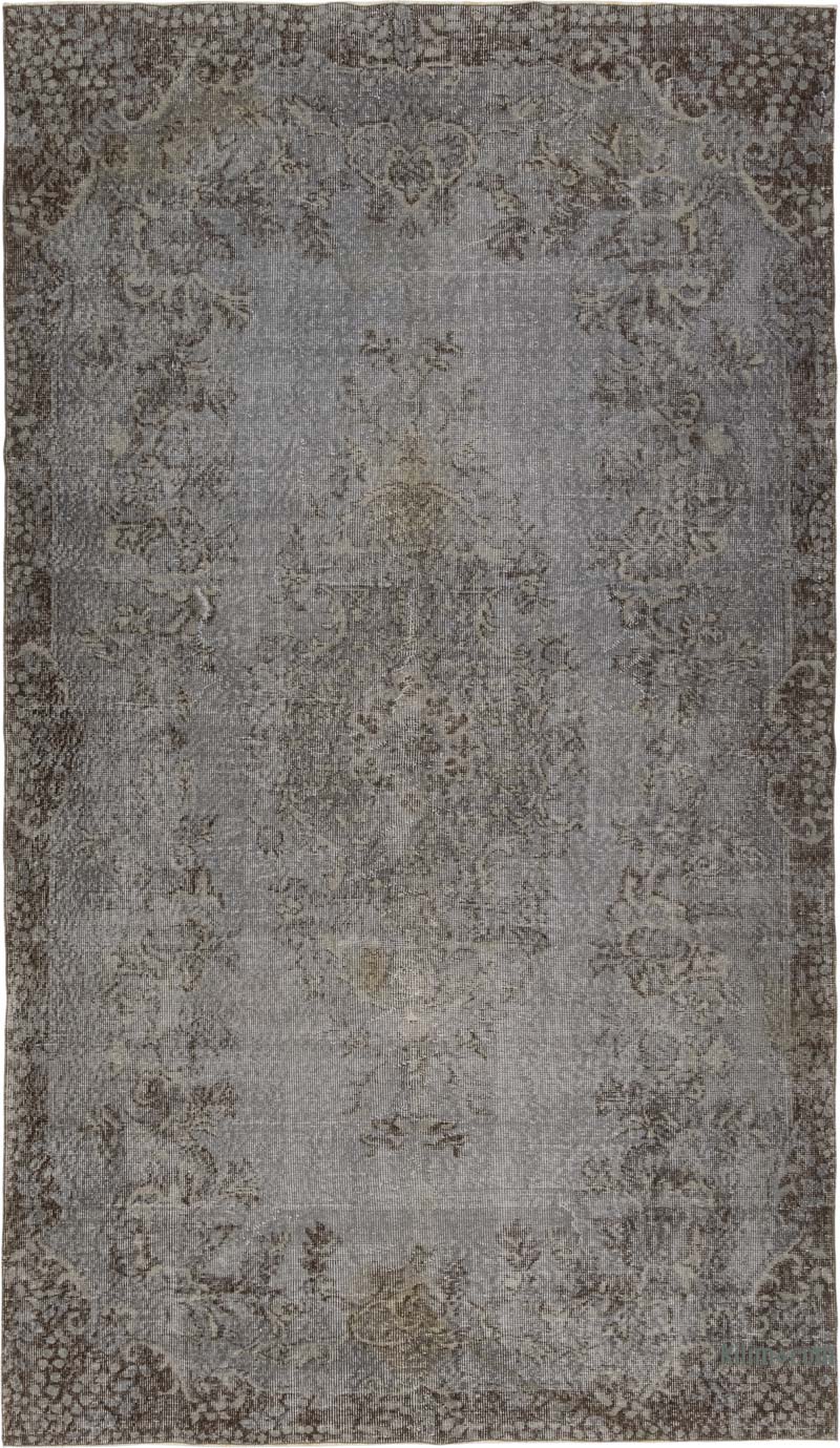 Alfombra Turca Vintage Sobre-teñida - 175 cm x 300 cm - K0083626