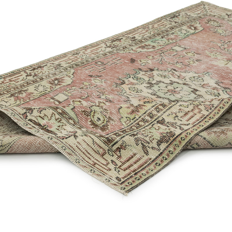 Vintage Turkish Hand-Knotted Rug - 5' 7" x 8' 4" (67" x 100") - K0083650