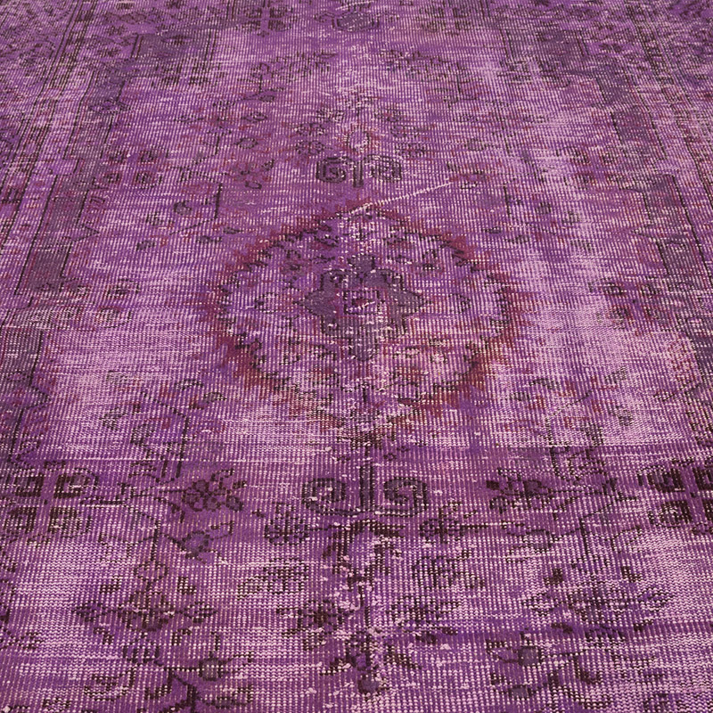 Alfombra Turca Vintage Sobre-teñida - 198 cm x 291 cm - K0083651