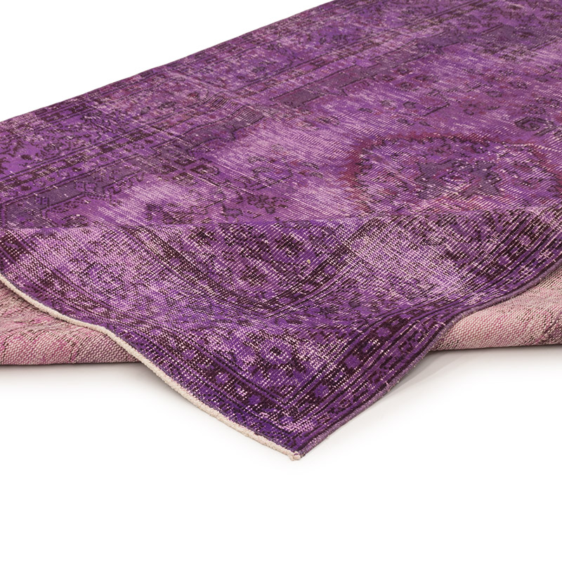 Alfombra Turca Vintage Sobre-teñida - 198 cm x 291 cm - K0083651