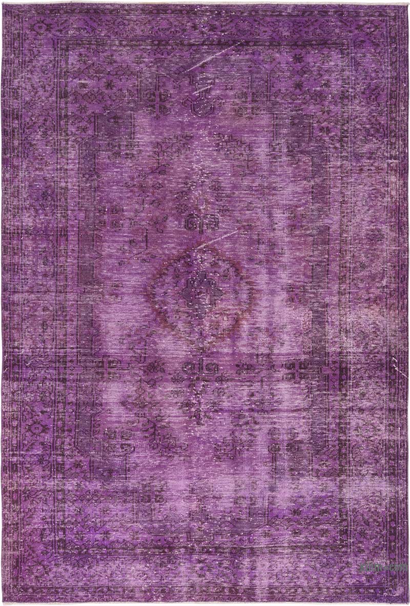 Alfombra Turca Vintage Sobre-teñida - 198 cm x 291 cm - K0083651