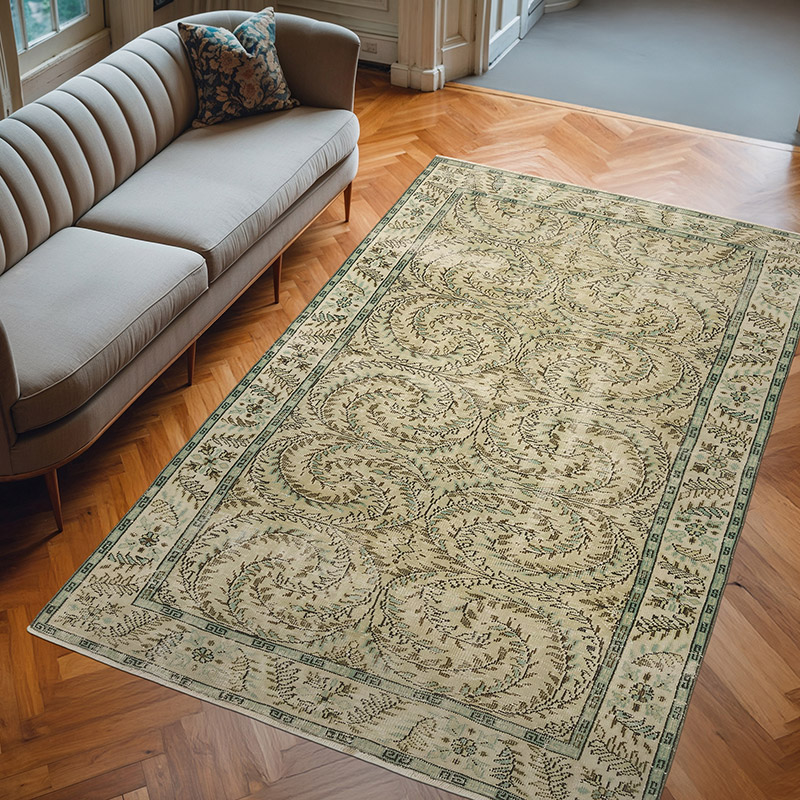 El Dokuma Vintage Hali - 173 cm x 273 cm - K0083653