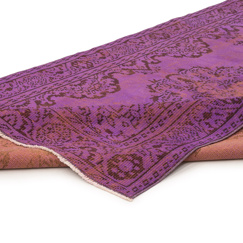 Alfombra Turca Vintage Sobre-teñida - 165 cm x 273 cm - K0083655