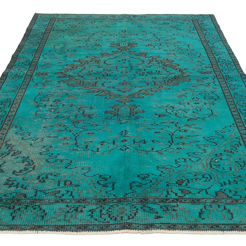Boyali El Dokuma Vintage Hali - 151 cm x 236 cm - K0083657