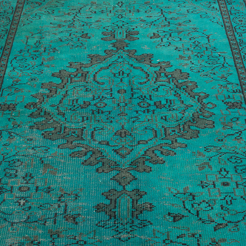 Boyali El Dokuma Vintage Hali - 151 cm x 236 cm - K0083657