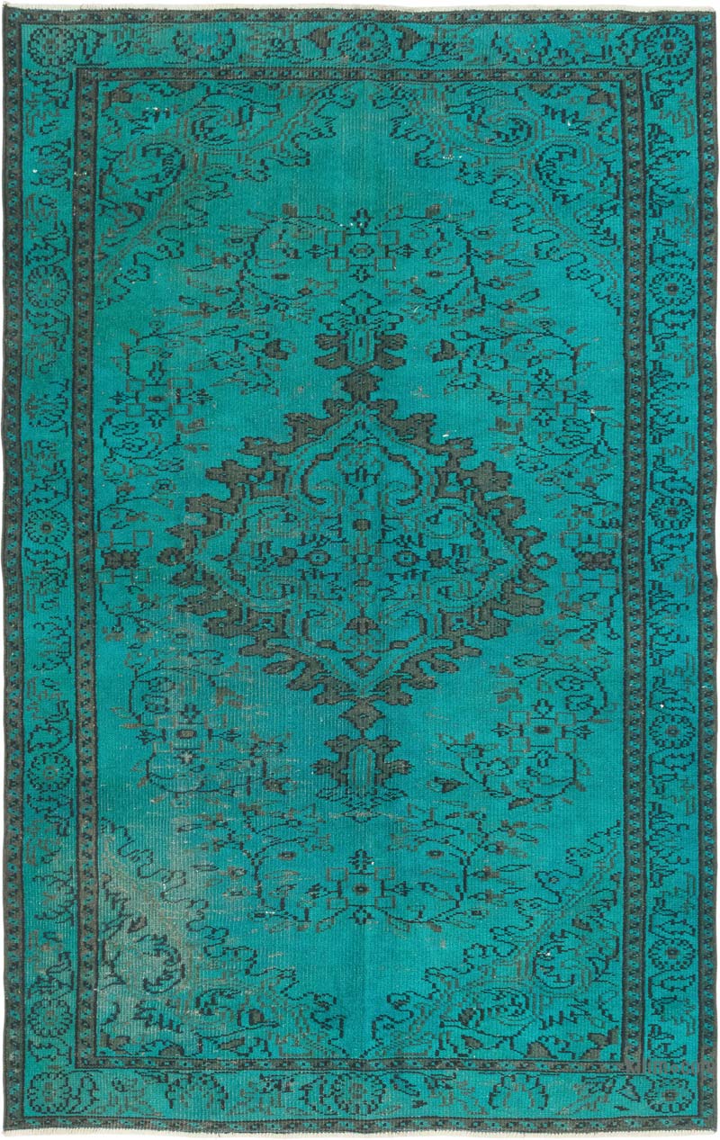 Boyali El Dokuma Vintage Hali - 151 cm x 236 cm - K0083657