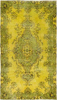 Boyali El Dokuma Vintage Hali - 119 cm x 210 cm