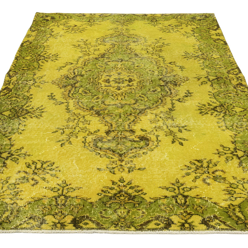 Boyali El Dokuma Vintage Hali - 119 cm x 210 cm - K0083660