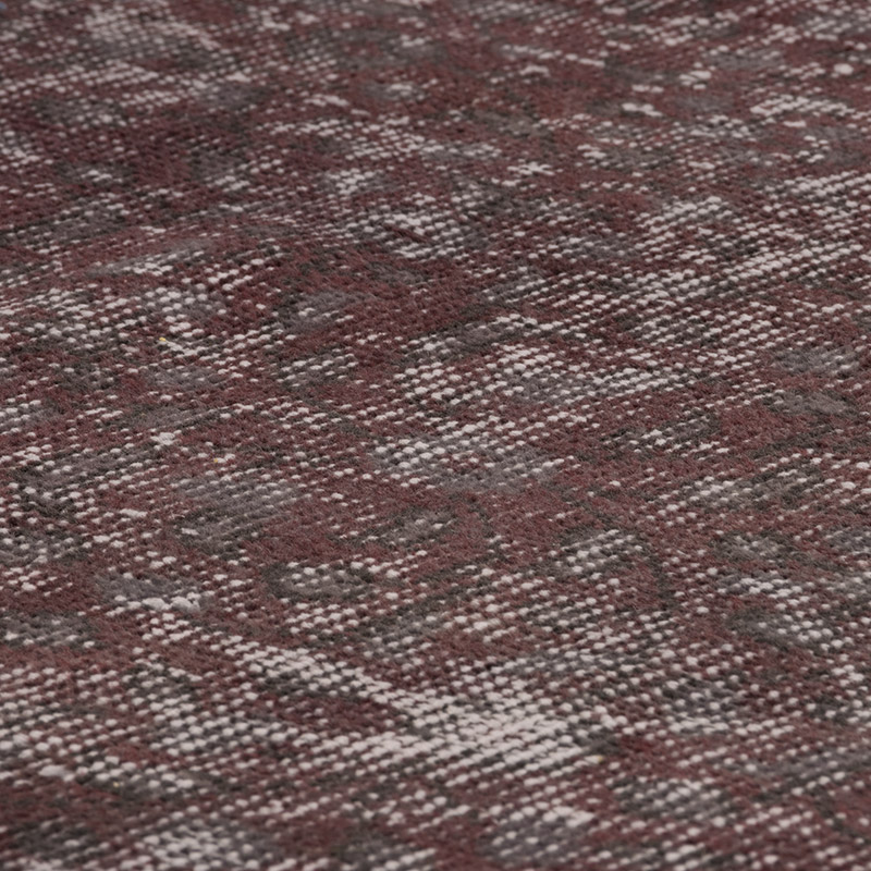 Alfombra de Pasillo Turca Vintage Sobreteñida - 88 cm x 304 cm - K0083662