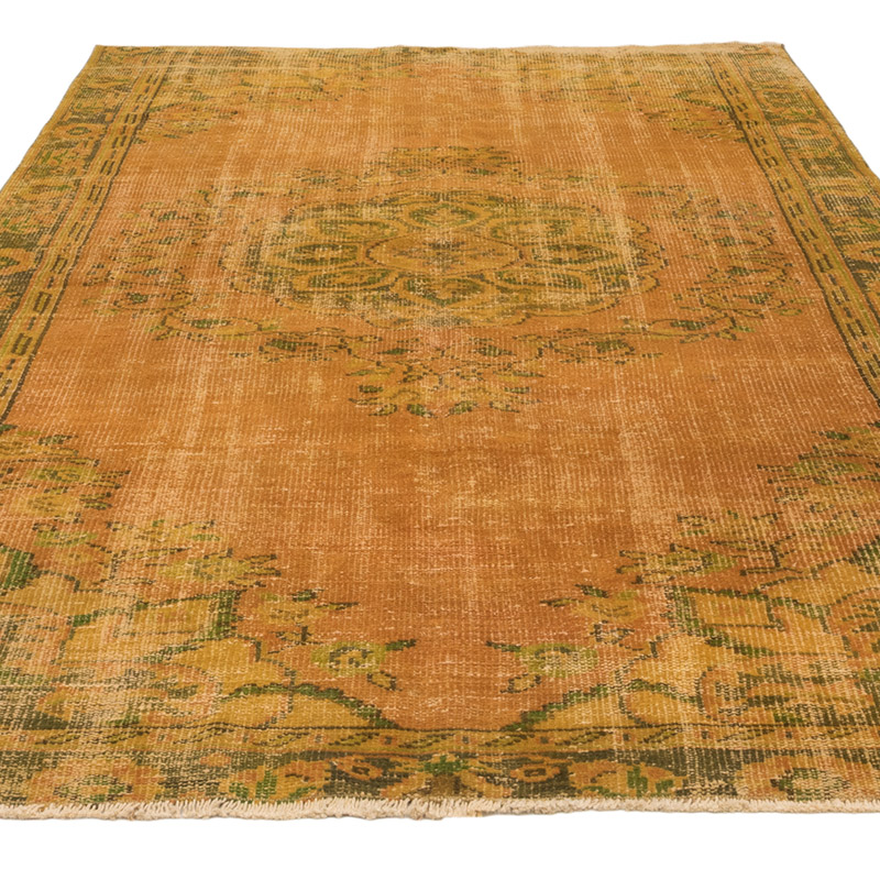 Boyali El Dokuma Vintage Hali - 177 cm x 277 cm - K0083664