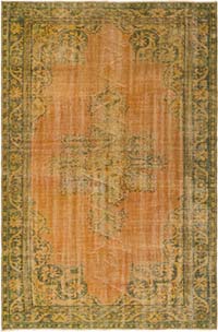 Boyali El Dokuma Vintage Hali - 182 cm x 275 cm