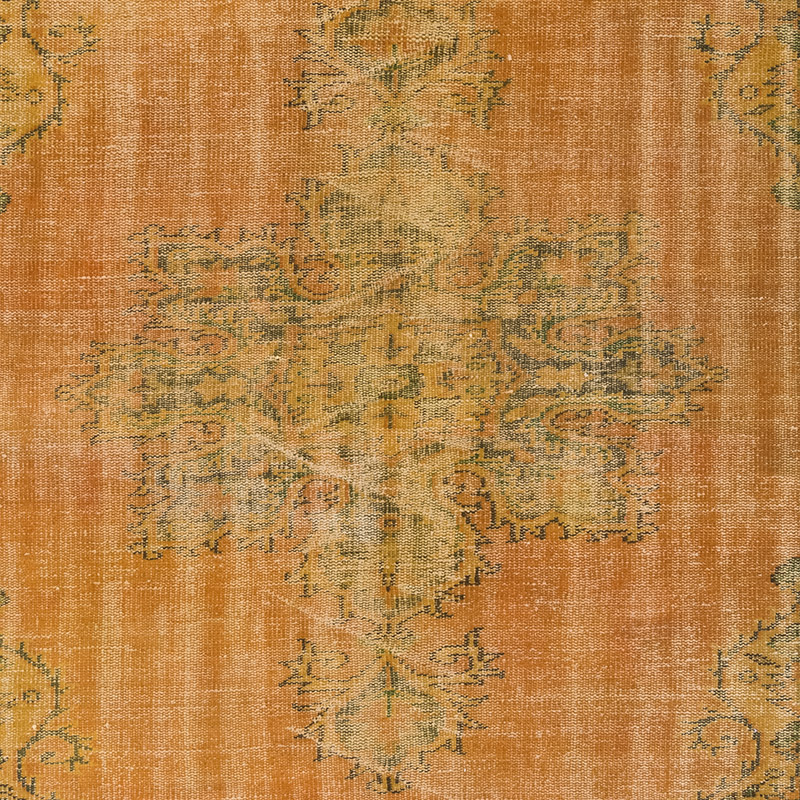 Alfombra Turca Vintage Sobre-teñida - 182 cm x 275 cm - K0083666