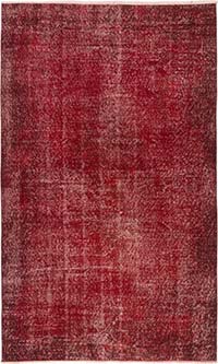 Boyali El Dokuma Vintage Hali - 134 cm x 220 cm