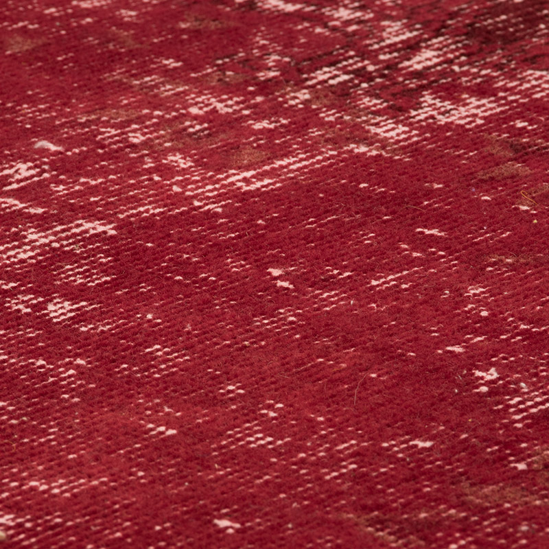 Over-dyed Vintage Hand-Knotted Turkish Rug - 4' 5" x 7' 3" (53" x 87") - K0083667
