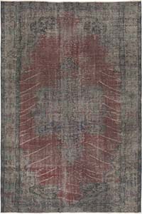 Boyali El Dokuma Vintage Hali - 163 cm x 240 cm