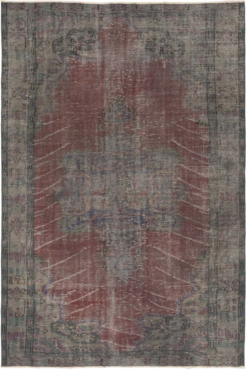 Alfombra Turca Vintage Sobre-teñida - 163 cm x 240 cm - K0083668