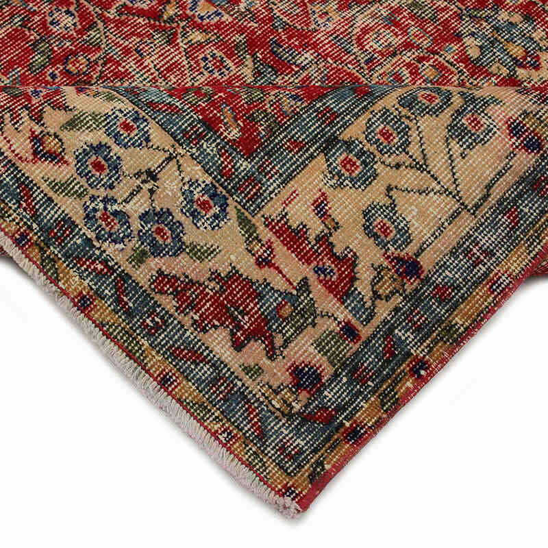 Alfombra Vintage Turca Anudada a Mano - 160 cm x 284 cm - K0083675