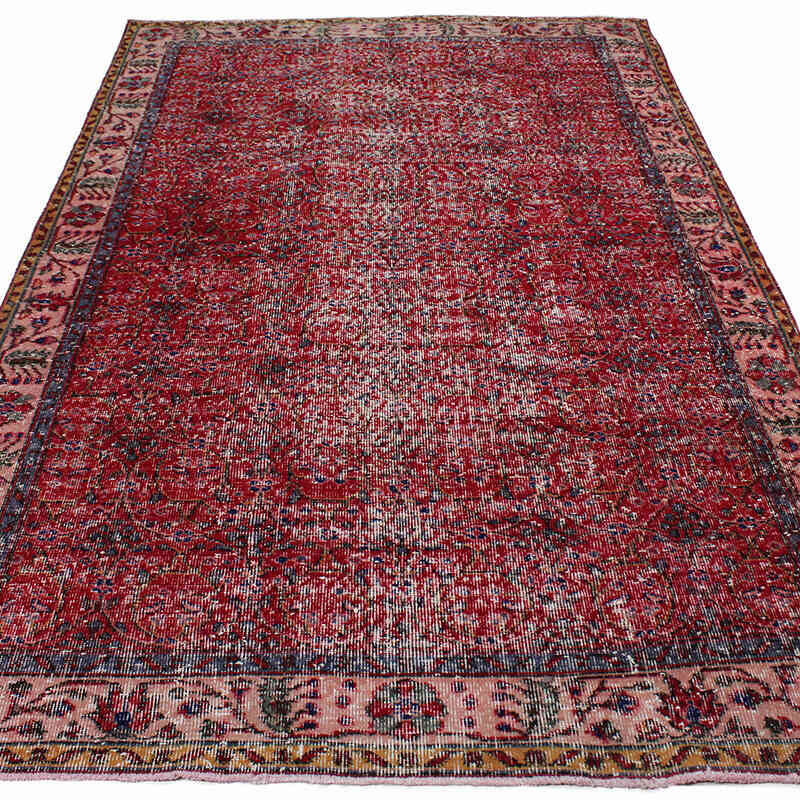 El Dokuma Vintage Halı - 155 cm x 261 cm - K0083676