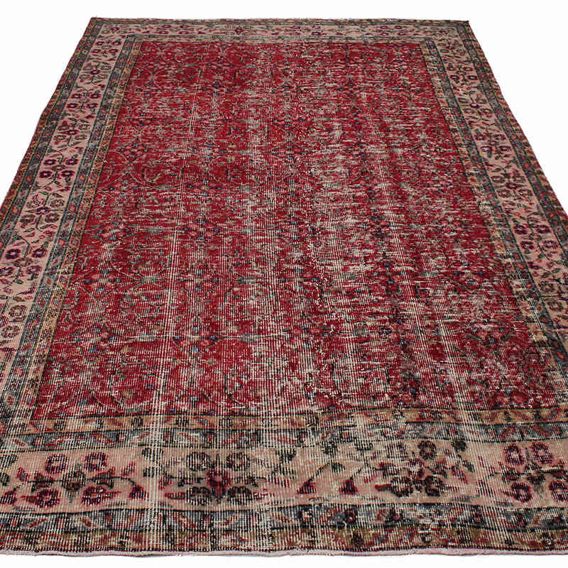 El Dokuma Vintage Halı - 170 cm x 275 cm - K0083677