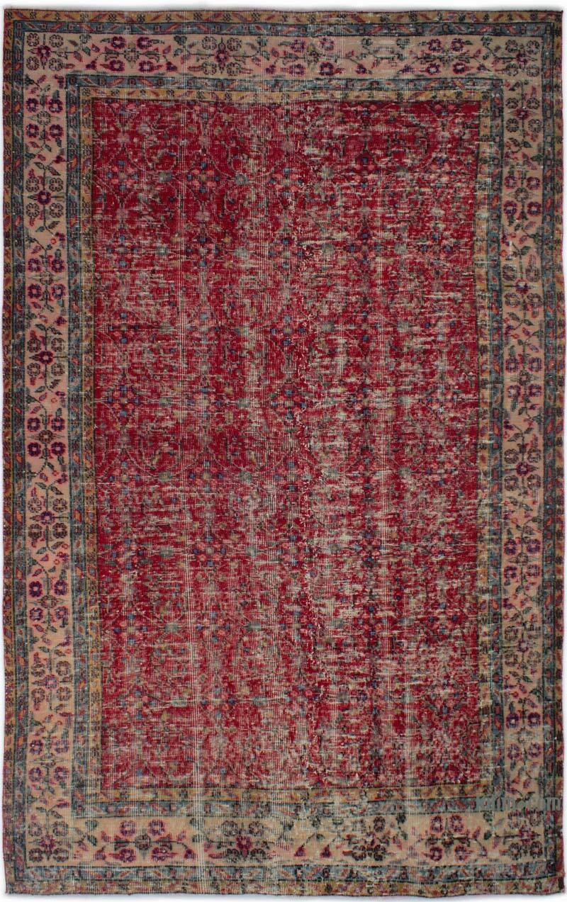 El Dokuma Vintage Halı - 170 cm x 275 cm - K0083677