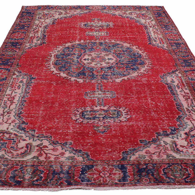 Alfombra Vintage Turca Anudada a Mano - 180 cm x 280 cm - K0083678