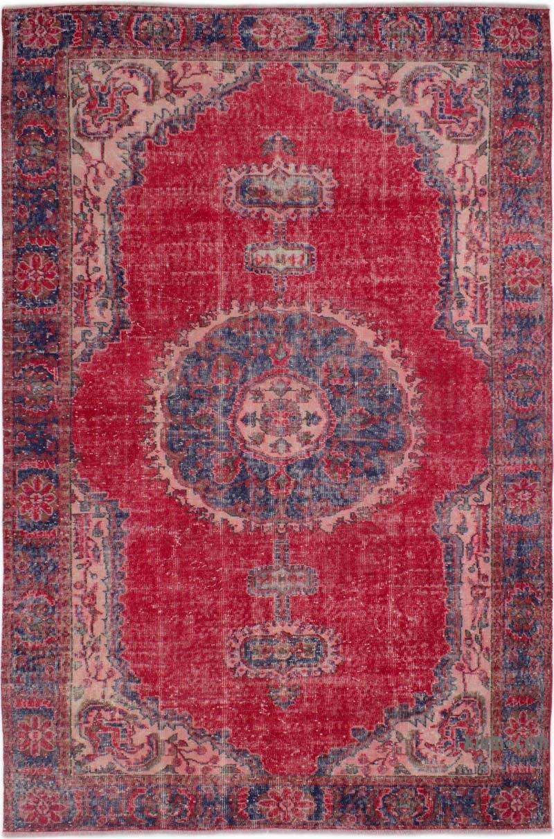 Alfombra Vintage Turca Anudada a Mano - 180 cm x 280 cm - K0083678
