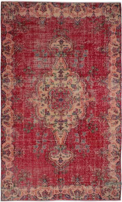 Vintage Turkish Hand-Knotted Rug - 5' 6" x 9' 3" (66" x 111")