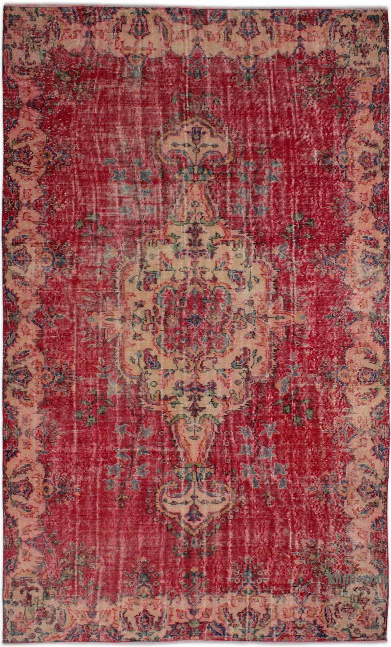 El Dokuma Vintage Halı - 168 cm x 282 cm - K0083680