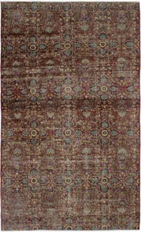Alfombra Vintage Turca Anudada a Mano - 167 cm x 280 cm