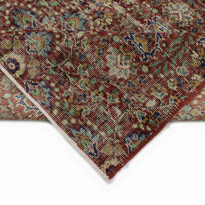Vintage Turkish Hand-Knotted Rug - 5' 6" x 9' 2" (66" x 110") - K0083682