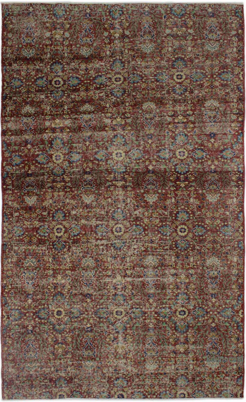 Vintage Turkish Hand-Knotted Rug - 5' 6" x 9' 2" (66" x 110") - K0083682