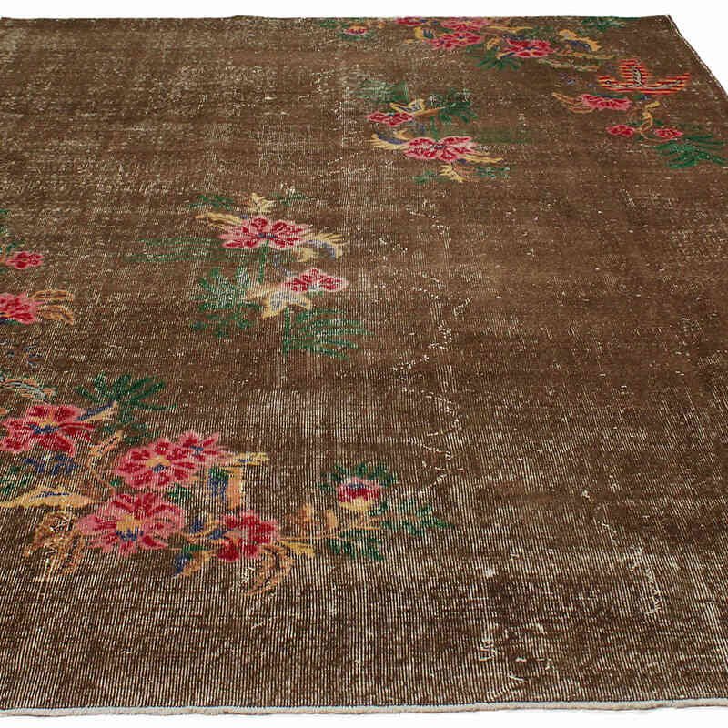 Alfombra Vintage Turca Anudada a Mano - 212 cm x 277 cm - K0083684