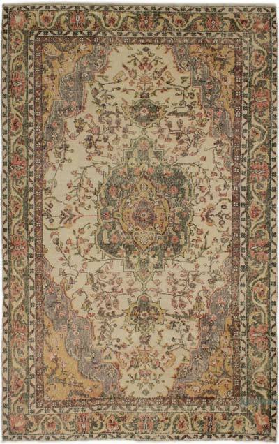 Alfombra Vintage Turca Anudada a Mano - 167 cm x 267 cm