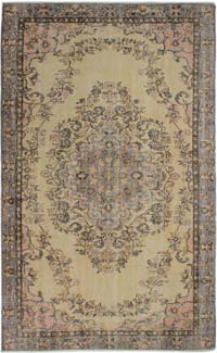 El Dokuma Vintage Halı - 169 cm x 279 cm