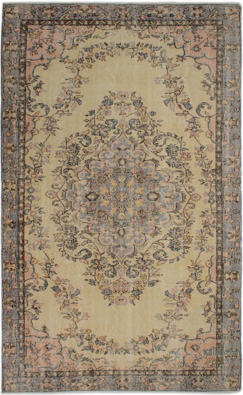 El Dokuma Vintage Halı - 169 cm x 279 cm - K0083687
