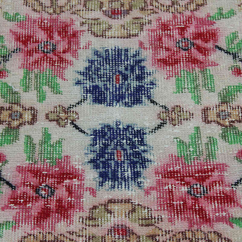 Vintage Turkish Hand-Knotted Rug - 5' 11" x 9' 10" (71" x 118") - K0083693