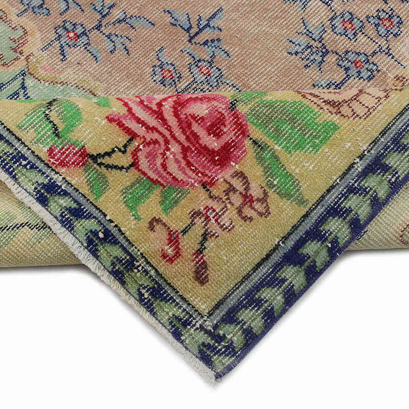 Vintage Turkish Hand-Knotted Rug - 5' 11" x 9' 10" (71" x 118") - K0083693