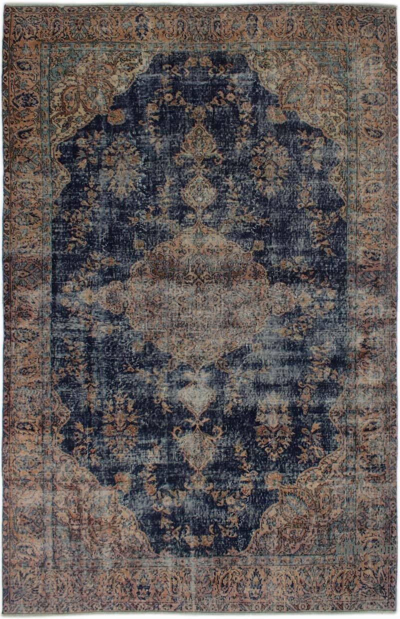 Alfombra Vintage Turca Anudada a Mano - 188 cm x 296 cm - K0083695