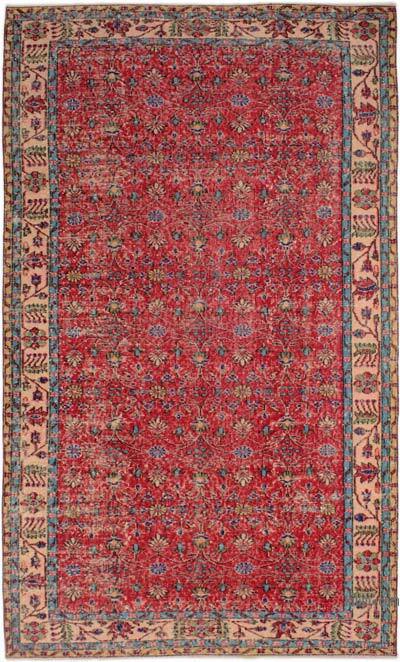 El Dokuma Vintage Halı - 169 cm x 285 cm