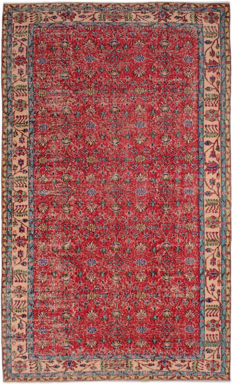 Vintage Turkish Hand-Knotted Rug - 5' 7" x 9' 4" (67" x 112") - K0083698