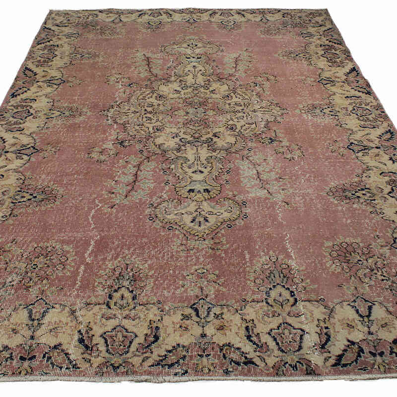 El Dokuma Vintage Halı - 191 cm x 297 cm - K0083700