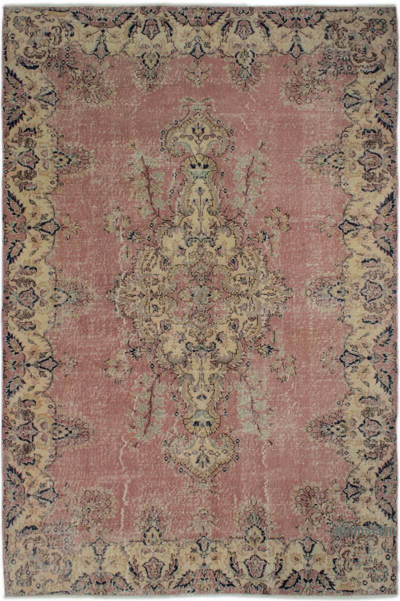 El Dokuma Vintage Halı - 191 cm x 297 cm - K0083700