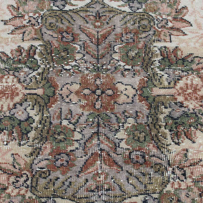 Alfombra Vintage Turca Anudada a Mano - 159 cm x 281 cm - K0083702