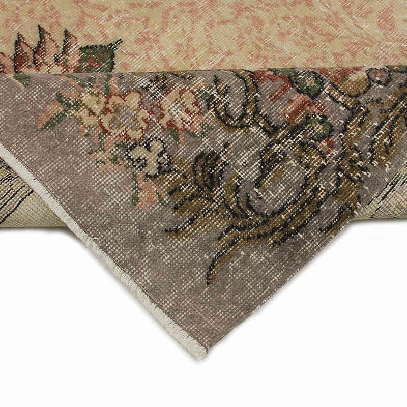 Alfombra Vintage Turca Anudada a Mano - 159 cm x 281 cm - K0083702